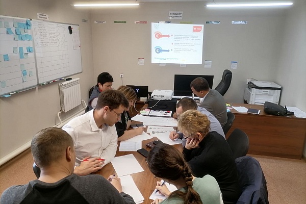 На предприятии «ТюменьСпецСталь» приступили к постановке целей, которые будут достигнуты с помощью национального проекта «Производительность труда»